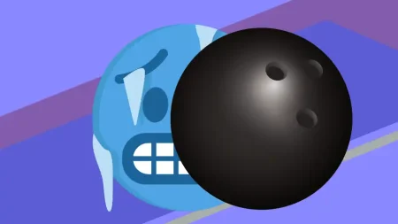 Can a bowling ball be left in the cold?